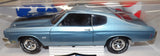 #7487 1/18 1970 Chevelle SS454 LS6 - Astro Blue with Black Stripes