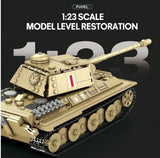 #77034 WWII Pudel Battle Tank Building Brick Kit