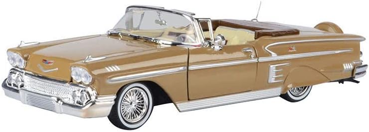 #79025TBRN 1/24 Get Low Bronze 1958 Impala SS Convertible