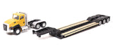 #84414 1/87 Cat CT660 Day Cab Tractor with Lowboy Trailer & Cat 163H Motor Grader