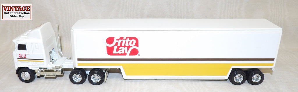 #9324 1/64 Frito Lay Mack Ultra-Liner with Sleeper & Drop Bed Trailer