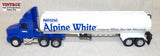 #9347 1/64 Nestle Alpine White WhiteGMC Aero Conventional with Tanker Trailer