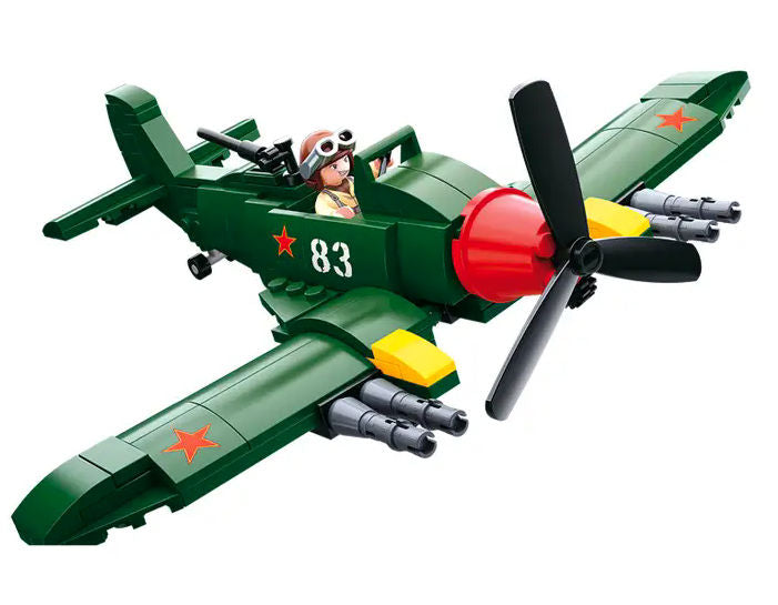 #B0683 WWII Allied Fighter Plane Building Brick Kit