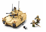 #B1363 Bradley M3A3 US Advance Light Tank Building Brick Set