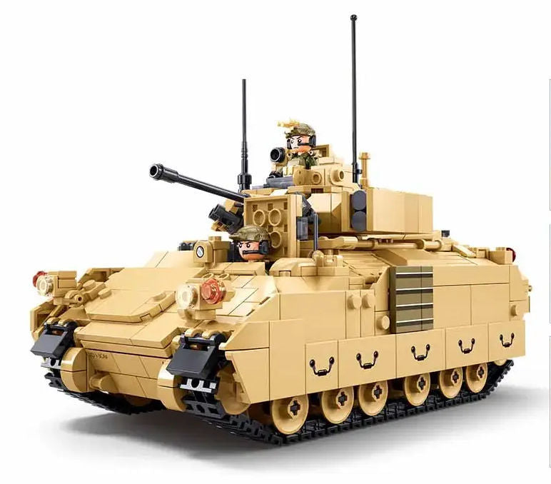 #B1363 Bradley M3A3 US Advance Light Tank Building Brick Set