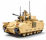 #B1363 Bradley M3A3 US Advance Light Tank Building Brick Set