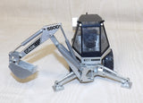 #C2931Sa 1/35 Case 580D Backhoe Loader Silver Limited Edition - No Box, AS IS