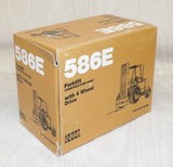 #C2993 1/35 Case 586E Construction King Forklift with 4-Wheel Drive, Pre-Owned