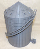 #CB1301 1/64 Large Grain Bin with Steps & Fan, 3-D Printed