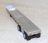 #CB1421 1/64 Custom Built Flatbed Trailer with Load - No Box, AS IS
