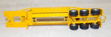 #CB1422 1/64 Yellow Kenworth Cab with Custom Built Belly Dump Trailer - No Package, AS IS