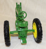 #CB1588 1/16 John Deere Unstyled Model A Tractor with Custom Tricycle Front - No Box, AS IS