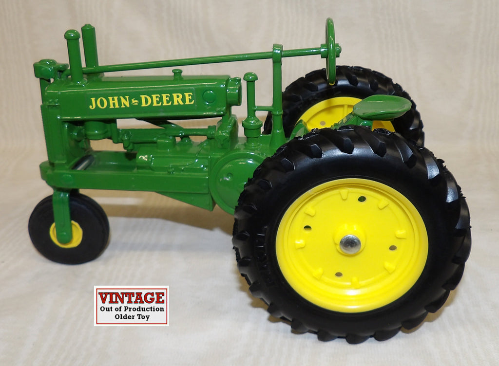 #CB1588 1/16 John Deere Unstyled Model A Tractor with Custom Tricycle Front - No Box, AS IS