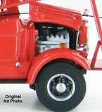 #CUST1052 1/50 Shield Bantam Crane with Clamshell on White WC22 Truck, 2010 National Toy Truck'n Construction Show