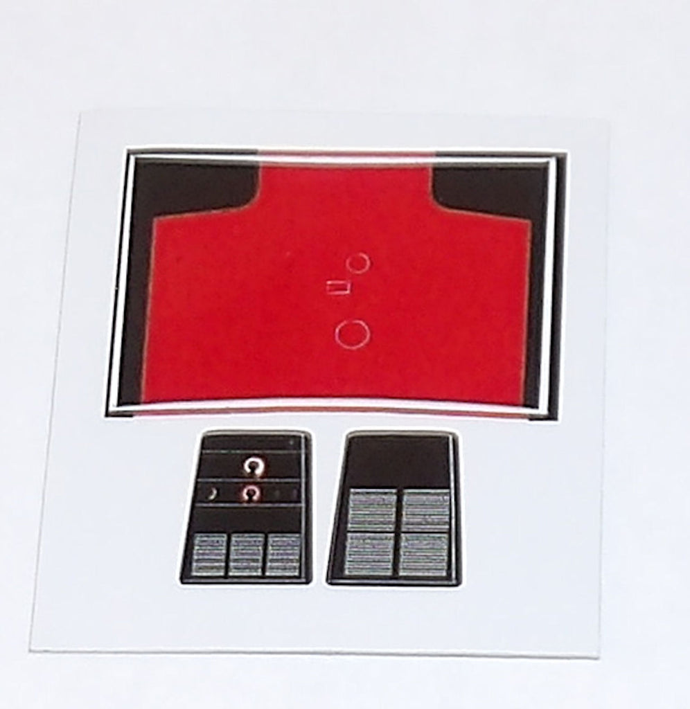 #DC2400R Red Portable Welder Decal