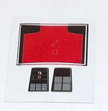 #DC2400R Red Portable Welder Decal