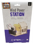 #FF170627 STEM Wooden Wind Power Station Construction Kit