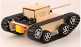 #FF265063 STEM Wooden Tank Construction Kit