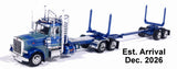 #J164FFGT011 1/64 Twig Pig Peterbilt Model 379 Pacific Style Logging Truck