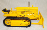 #JDM076 1/16 John Deere MC Crawler with Blade, Yellow - No Box, AS IS