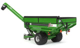 #JMM030 1/64 Green J&M X1112 X-Tended Reach Grain Cart with Singles