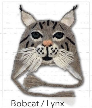 #KC043 Youth Bobcat/Lynx Animal Hat