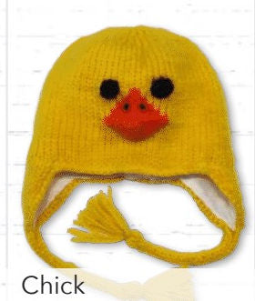 #KC047-T Toddler Baby Chick Animal Hat