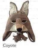 #KC054 Youth Coyote Animal Hat