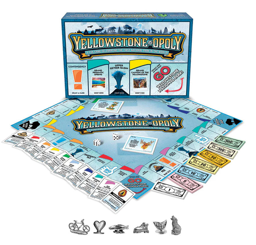 #L-1195 Yellowstone-Opoly Board Game