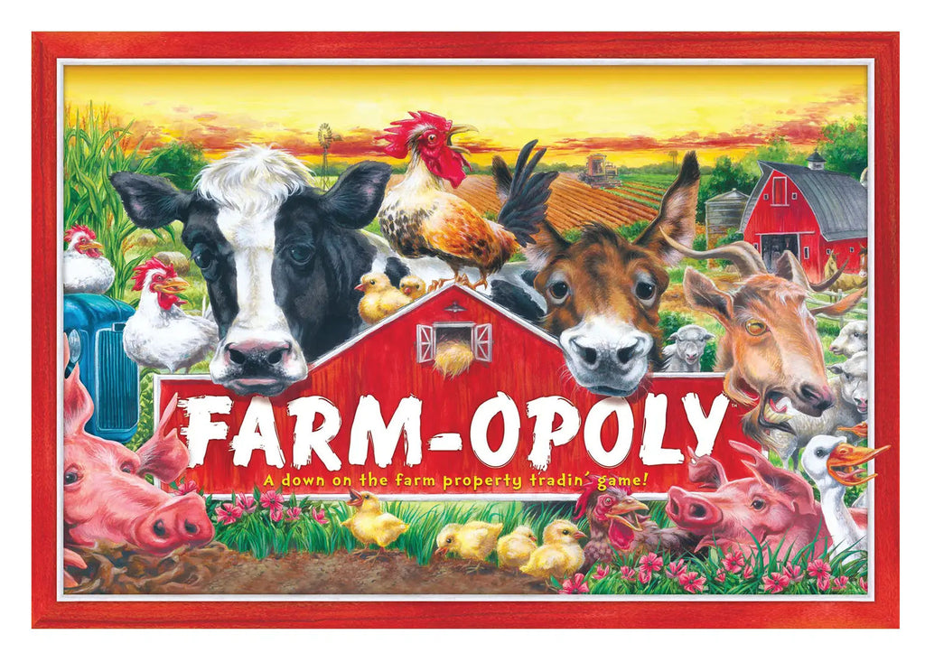 #L-5098 Farm-Opoly Board Game
