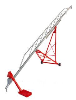 #MW1001-5 1/64 Silver & Red 115' Grain Auger