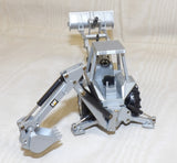 #NZG285 1/50 Cat 416 Cat Backhoe Loader Silver 25,000th Edition, Pre-Owned