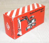 #NZG287 1/50 O&K MH 2 Mini Wheel Excavator, Pre-Owned