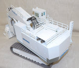 #NZG357 1/50 Demag H 485 S Hydraulic Mining Shovel Excavator, White, Pre-Owned