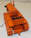 #SCT199 1/16 Allis-Chalmers Model K Crawler Tractor - Broken Lever, AS IS