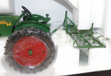 #SCT326 1/16 Oliver 66 Tractor with Spring Tooth Harrow, The Toy Tractor Times.com 25th Anniversary Edition