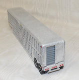 #ST-W48 1/64 Wilson 48' Double Axle Pot Belly Cattle Trailer, Custom Built