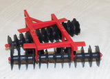 #ST3023 1/64 Red Offset Disk Harrow - No Package, AS IS