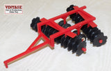 #ST3023 1/64 Red Offset Disk Harrow - No Package, AS IS