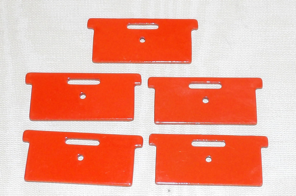 #SY143 1/16 Orange Metal Front Tractor Weights, 5 pc. - AS IS