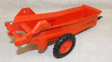 #SY146 1/16 Plastic Case Manure Spreader - Broken Hitch, Used, AS IS
