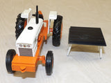 #SY1561 1/25 David Brown 1412 Hydra-Shift Tractor with ROPS Cab - Broken 3-Point, AS IS