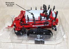 #SY161 1/64 Red Unverferth NutriMax 2600 Applicator with Tracks - Incorrect Disc Piece, AS IS