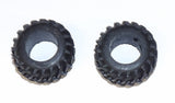 #SY225 1/64 30.5-32 Rubber Tires, 1" x 1/2" - Pair