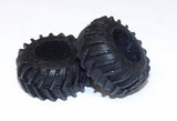 #SY225 1/64 30.5-32 Rubber Tires, 1" x 1/2" - Pair