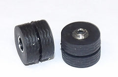 #SY236 1/64 Rubber Dual Pickup Tires, 1/2" x 7/16"
