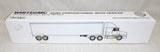 #T057 1/64 Cadillac WhiteGMC Aero Conventional with Trailer