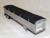 #T121 1/64 Silver Wilson 43' Tandem Axle High Side Grain Trailer - No Box