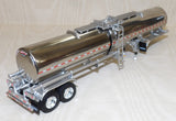 #60-1640 1/64 Dark Green & Olive White Western Star 4900 with 36" Sleeper & Brenner Chemical Tank Trailer