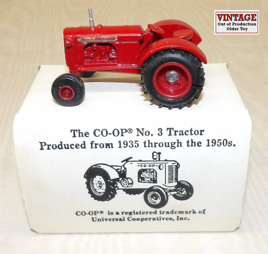 #TFO001 1/64 CO-OP No. 3 Tractor - Bad Tires, AS IS